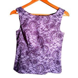 Cimmaron sleeveless blouse, size 4 NWOT